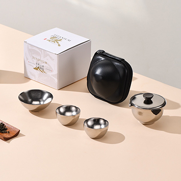 纯钛茶具